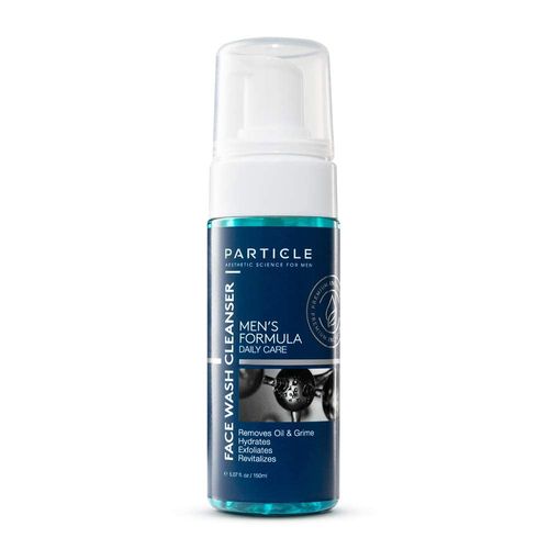 Particle Mens Face Wash - Anti Aging Face Cleanser for Men (5.07 Oz) - Daily Moisturizing Face Wash for Men - Revitalizes, Hydrates & Soothes, All Skin Types & All Ages