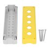5 Hole Push Button Switch Boxes Waterproof Pushbutton Control Boxes Handheld Remote Drive Control Switch Box Industrial Control Supplies for Ac Contactor