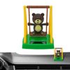 Solar Powered SWINGING TEDDY BEAR Sunlight Dancing TOY Bobble Head GIFT & PRIZE