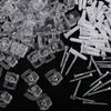Mirror Holder Clips,Clear Plastic Mirror Clips for Wall Mounting Mirror Mounting