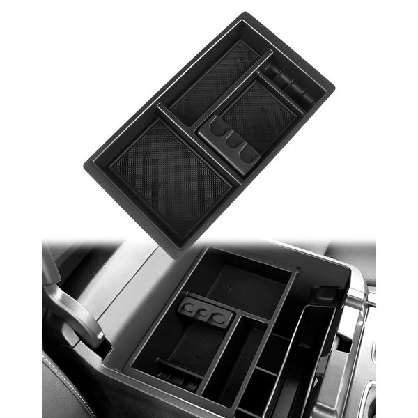 LUJUNTEC Center Console Organizer Tray compatible with 2017 For Chevrolet For Corvette