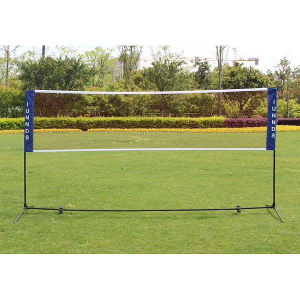 Sports God Portable Badminton Volleyball Tennis Net Set with Stand/Frame (10 ft)