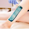 500g DERMAWAX Professional Azulene Hard Wax Beads with Coconut oil Full Body Stripless Depilatory Waxing Film Wax Beans Less Pain Formula Hair Removal of Face Legs Armpit Bikini Line Brazilian Waxing