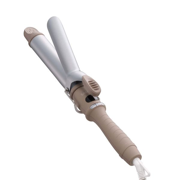 SALONIA SL-008BE Ceramic Curling Iron [Beige] 1.3 inches (32 mm) For Overseas Professional Specifications MAX610℃