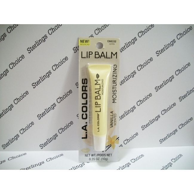 LA Colors Moisturizing Lip Balm #C68332 Vanilla