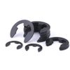 CONPHERON Manganstahl E-Clip Externe Haltering Snap Intern Sicherungsring 7mm, 100 pcs