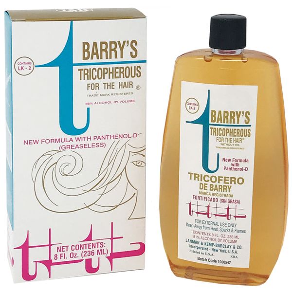 Barry's Tricopherous for the Hair Greaseless 8oz