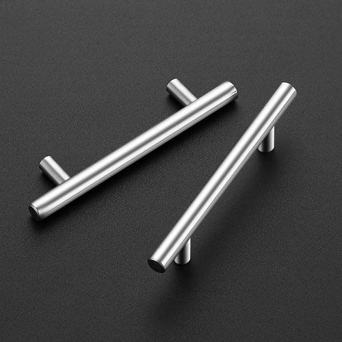 Ravinte 10 Pack 6 inch Cabinet Pulls Brushed Nickel Stainless Steel Kitchen Cupboard Handles Cabinet Handles, 3.75 inch Hole Center
