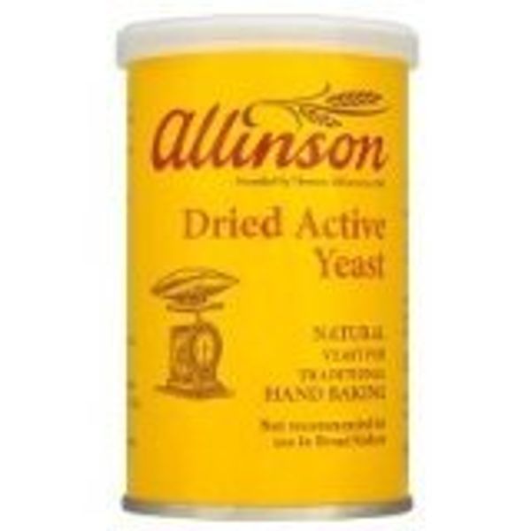 5 X Allinson Dried Active Baking Yeast 125g