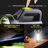 LED Strong Searchlight Flashlight Hand Lamp Rechargeable 2 Lighting Modes