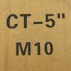 KCS CT-5" M10 Swivel Caster Wheel | 5" Heavy Duty Threaded Stem