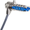 Targus DEFCON T-Lock Resettable Combination Cable Lock for Laptop Computer and Desktop Security Cable (PA410E)