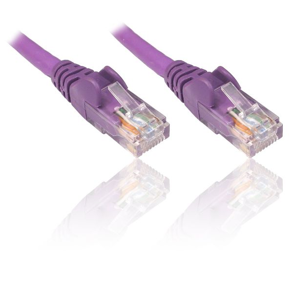 PremiumCord Patch Cable UTP 1 m Cat6 Patch Cable RJ45-RJ45 Purple
