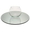 Decor Essentials ROUND-SQUARE-20-25-30-or-40CM-MIRROR-PLATES-WEDDING-TABLE-CENTREPIECES (20 cm Round)