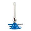 EISCO Teclu Burner, LP Gas - High Temperature Flame - Needle Valve for Flame Adjustment