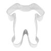 R&M Baby Pajamas 4" Tinplated Cookie Cutter, Silver