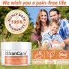 iShanCare® Diabetic Wound Ulcer Cream - First Aid Healing Ointment, Natural Protective Ointment for Leg & Foot Ulcers, Venous Ulcers, Bed Sores, Pressure Sores and Septic Wounds