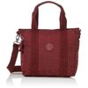 Kipling Women's Asseni Mini Tote Bag, Intense Maroon, One Size