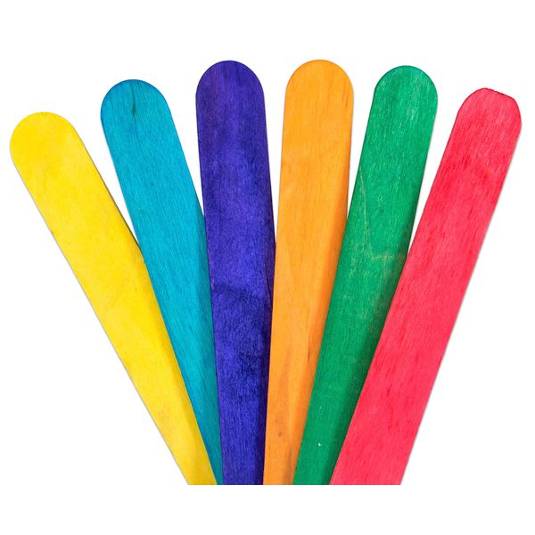 Betzold - 500 Wooden Sticks - Wooden Stick Craft Set Craft Material