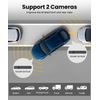AUTO-VOX 7.2" 1080P DVR Solar Wireless Backup Camera System & 2 Channels Cameras