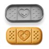 Bandage Cookie Cutter & Stamp - 4x1.75 Inches