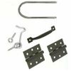 ACE Screen Storm Door Kit Hinges Pull Spring Eye Hook Handle  Black 5392840