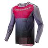 Alpinestars 3763324-1396-M: Supertech Dade Jersey Iron/Red Berry Md