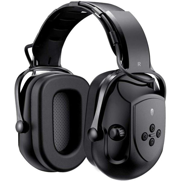 Mpow Bluetooth Ear Muffs 36dB Noise Reduction Earmuffs Safety Hearing Protection