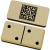 Azeeda 'Decorative Letter A' Domino Set & Box (DM00028598)