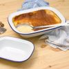 Falcon 16cm Oblong Enamel Pie Dish
