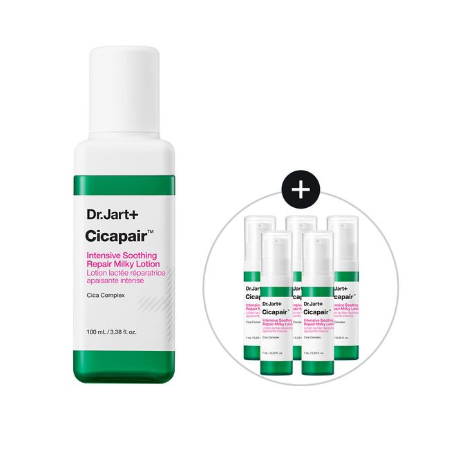 [Skin soothing effect] Dr. Jart Cicapair Intensive Soothing Repair Milky Lotion 100ml (+ Milky Lotion 7mlx5)