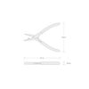TEKTON Mini Flat Nose Pliers | PMN21001