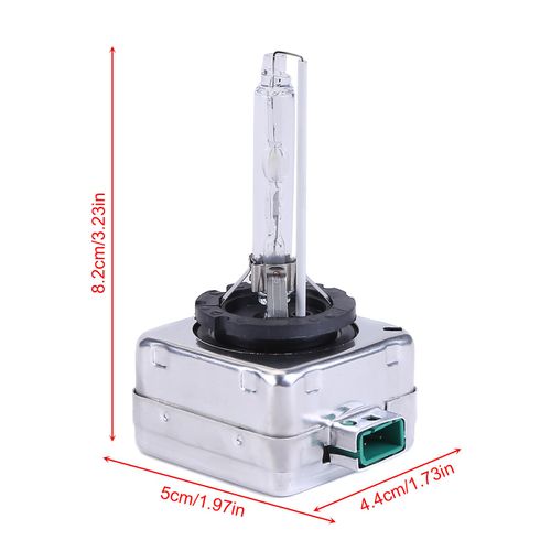 Aublinto D3SD3R Xenon HID Headlight Bulbs 35W 6000K Cool White Xenon Replacement Bulb 66340 Car Headlight Lamps Head Lights Lamp Replacement.1Pair