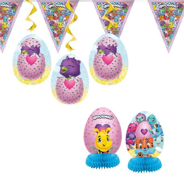Hatchimals Party Decorating Kit | Multicolor | 7 Pcs