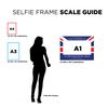 King Charles III Coronation Correx (Indoor/Outdoor) Selfie Frame - Large