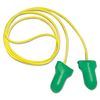Howard Leight LPF30 LPF-30 Max Lite Single-Use Earplugs, Corded, 30NRR, Green, 100 Pairs