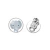 Cartoon Animal Clip On Earrings (Elephant)