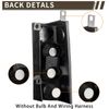 Tail Light Halogen Compatible With 2003-2023 Chevy Express GMC Savana Van 150...