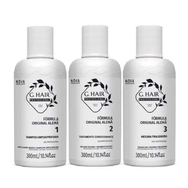 G.Hair Professional Original German Formula Treatment 3 Steps 3x300 mlG Hair