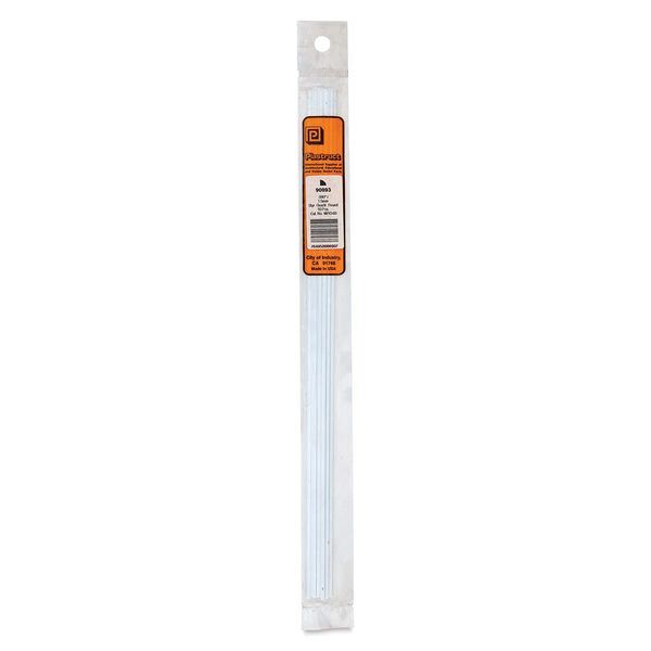 Plastruct 1.5m Quarter Round Rods 10pcs # MRQ-60