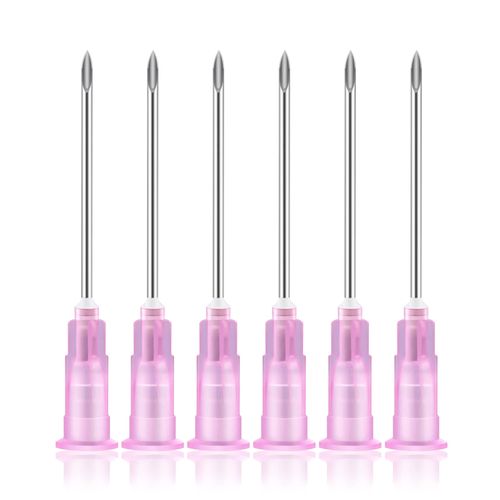 18 Gauge Needles 1.5 Inch Dispensing Needle, 100 Pack Luer Lock Individually Sealed Wrapped, Labs Tools Accessories for Scientific, Measuring and Refilling, Industrial Dispensing Accessories