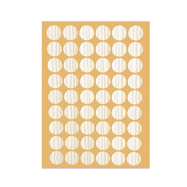 Aopin Schraubenloch-Aufkleber, PVC-Abdeckungen, selbstklebend, 21 mm, dekorative Aufkleber, Schrauben, Abdeckkappen, ideal für Holzmöbel