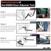 65800 Door Adjuster Alignment Tool for Both Bolted, Welded Hinges & Most Cars