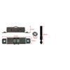 Ufixt Oven Door Catch And Roller Striker Kit Fits Rangemaster