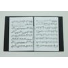 SHIROKUMA Ring Sheet Music File, White