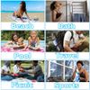 Microfiber Beach Towel Quick Dry Sand Free Compact for Pool Camping Travel