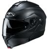 HJC C91 Motorcycle Helmet Matte Black MD Medium Modular Sunscreen C-91
