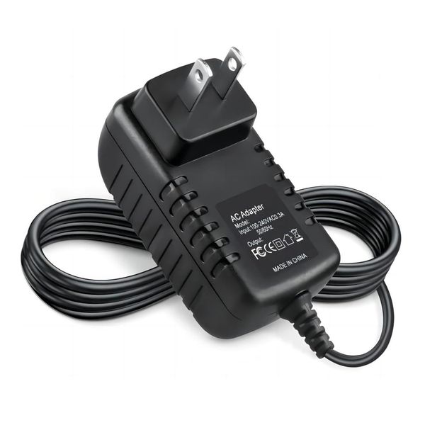 K-MAINS 9.6V AC Adapter for Crash Pad Electronic Crash Drum Power