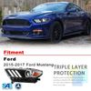 Driver Side Headlight For 2015-2017 Ford Mustang Projector HID Xenon LED DRL