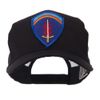 e4Hats.com Combined Forces Military Patched Mesh Cap - Shaef OSFM